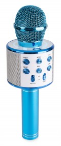 KM01卡拉ok麦克风，内置扬声器BT/MP3蓝色