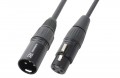 CX36-20电缆XLR男性-XLR女性20.0m 7mm黑色