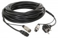 CX02-20音频组合电缆Schuko - XLR F / IEC F - XLR M 20m