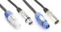 CX05-1音频组合电缆Powerconnector B - XLR F / Powerconnector A - XLR M 1.5m