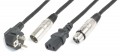 CX10-10轻型组合电缆Schuko - XLR M / IEC F - XLR F 10m