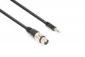 CX320-05电缆XLR女性-3.5立体声（0.5m）