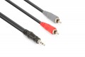 cx334电缆3.5mm立体声- 2x RCA公线6m