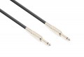 CX355-1吉他电缆6.3毫米单声道-6.3毫米单声道1.5m黑色