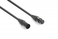 CX105电缆转换器DMX 3针女性-DMX 5针雄性适配器