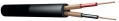 RX42麦克风电缆2芯6.5mm黑色100m高品质